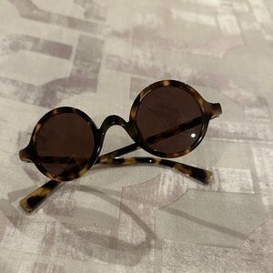 Dolce & Gabana Tortoise Shell Round Sunglasses
